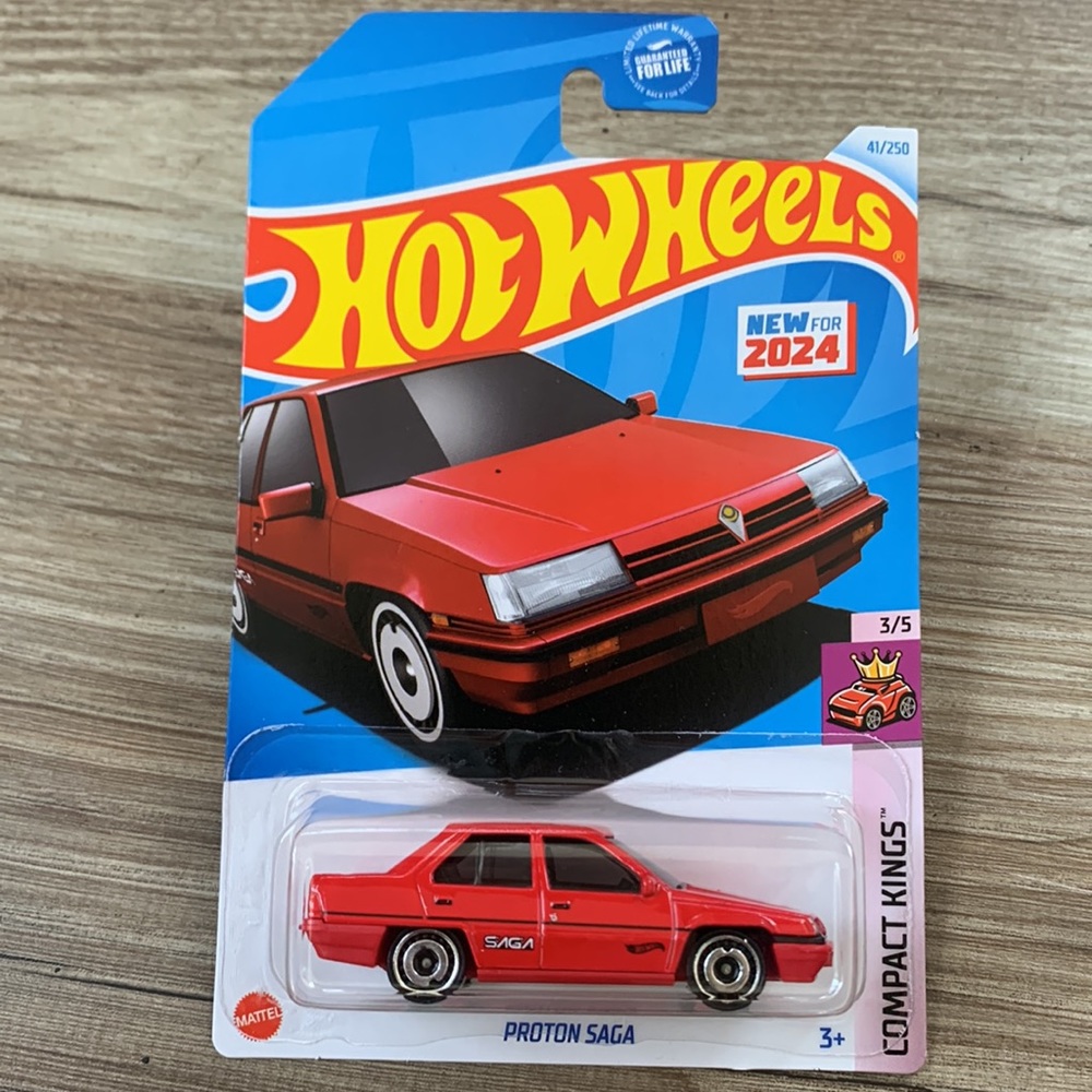 Hot Wheels Car Proton Saga HW Compact Kings Hotwheels NEW 2024 Mainline Casting